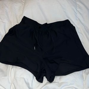 High rise athletic shorts